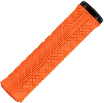 Lizard Skins chwyty CHARGER LOCK-ON 130mm pomarańczowe