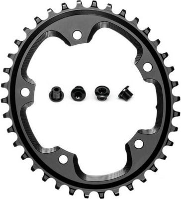 absoluteBlack koronka OVAL 110BCD R9000/R6800/R5800 czarna 38T