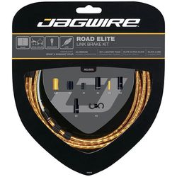 Jagwire zestaw hamulcowy Road Elite Link Brake złoty
