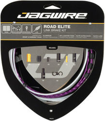 Jagwire zestaw hamulcowy Road Elite Link Brake fioletowy