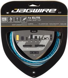 Jagwire zestaw przerzutkowy Road Elite Link 1x Shift niebieski