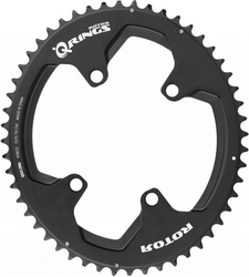 Grand plateau externe ovalisé Rotor Q Rings Spider Mount Aero 110x4