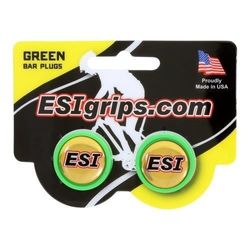 Esi Grips korki kierownicy Bar Plugs zielone