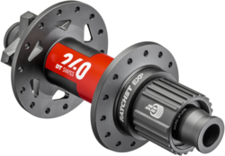 DT Swiss piasta tył 240 MTB IS MS 12/157mm 32H