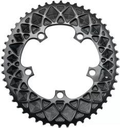 absoluteBlack koronka OVAL SRAM 110BCD napęd 2X czarna 50T