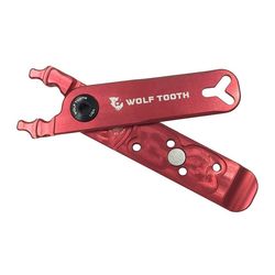 Wolf Tooth Components narzędzie Pack Pliers czerwono-czarne