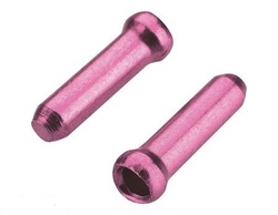 Jagwire końcówki linki różowa 1.8mm 10szt