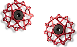 Garbaruk kółka tylnej przerzutki Shimano 11T+11T czerwone