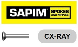 Sapim szprycha CX-Ray srebrna 272mm Straightpull