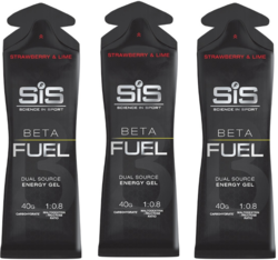 SiS żel Beta Fuel 60ml truskawka/limonka 3szt