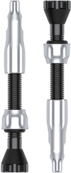 Lezyne wentyle Tubeless 44mm srebrne