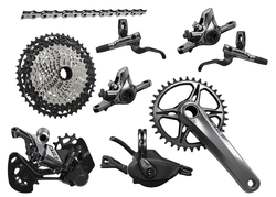 Shimano grupa XTR M9100 1x12rz DISC