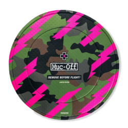 Muc-Off osłona tarcz hamulcowych Disc Brake Covers Camo 2szt