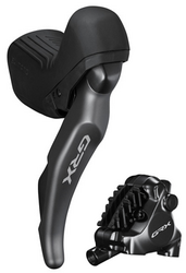 Shimano zestaw GRX ST-RX820/BR-RX820 Di2 L05A tył 1700mm