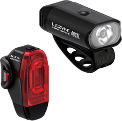 Lezyne zestaw lampek Mini Drive 400XL / KTV Drive Pro+ 150lm
