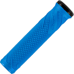 Lizard Skins chwyty Wasatch Lock-on 136mm niebieskie