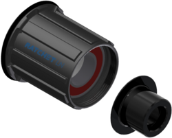 DT Swiss bębenek + adapter MTB Shimano 9/10/11s (Ratchet LN) 12/142/148mm