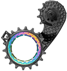 absoluteBlack wózek tylnej przerzutki Shimano Ultegra R8150 PVD rainbow