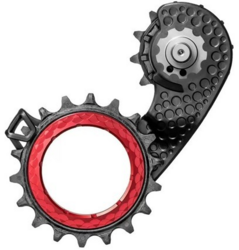 absoluteBlack wózek tylnej przerzutki Shimano Dura Ace 9250 czerwony