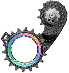 absoluteBlack wózek tylnej przerzutki Shimano Dura Ace 9250 PVD rainbow