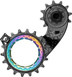 absoluteBlack wózek tylnej przerzutki Sram AXS 12rz PVD rainbow