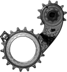 absoluteBlack wózek tylnej przerzutki Sram AXS 12rz titanium