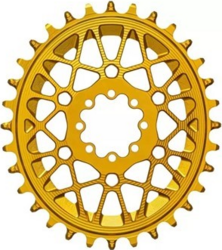 absoluteBlack koronka OVAL SRAM XX/XX SL/X0 DM złota 28T