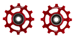 CeramicSpeed kółka przerzutki do SRAM 12rz AXS Road Coated Czerwone