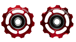 CeramicSpeed kółka przerzutki do Shimano 11rz Road Czerwone