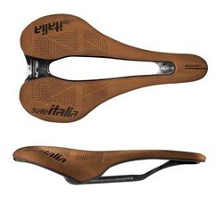 Selle Italia siodło SLR Boost Kit Carbonio SuperFlow S3 brązowe
