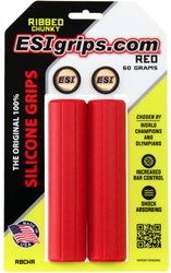 Esi Grips chwyty Ribbed Chunky czerwone