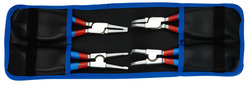 Unior zestaw szczypiec PLUS do pierścieni Segera w etui - 539PLUS/1DPCT