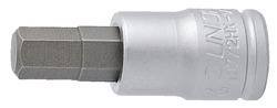 Unior nasadka wkrętakowa 1/4" x 6mm, imbus - 187/2HX