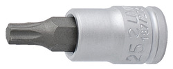 Unior nasadka wkrętakowa 1/4" x 40mm o profilu TX - 187/2TX