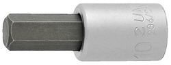 Unior nasadka 3/8" x 4mm, imbusowa - 236/2HX