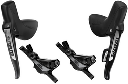 Sram zestaw klamkomanetka + zacisk RIVAL 1/22 HRD 1/11rz PM przód/tył 1000/2000mm OEM