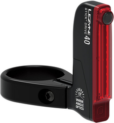 Lezyne lampka Stick+ Drive 40lm tył czarna