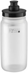 Elite bidon Fly Tex 550ml przezroczysty-czarny