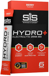 SiS elektrolity Hydro+ Powder jagoda 6x4.5g