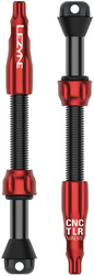 Lezyne wentyle Tubeless CNC Valve PRO 60mm czerwone