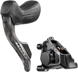 Sram zestaw klamkomanetka + zacisk Force AXS E1 przód 950mm