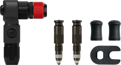 Lezyne końcówka pompki ABS Pro Clik™ + rdzenie zaworu Clik Valve Cores