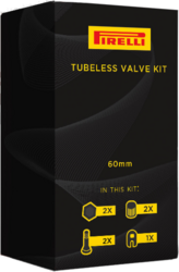 Pirelli wentyle Tubeless Valve Kit 80mm
