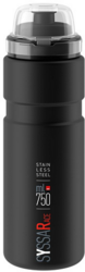 Elite bidon Syssa Race Black Mat 750ml