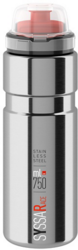 Elite bidon Syssa Race Silver Glossy 750ml
