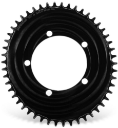 Garbaruk koronka ovalna Aero 110 BCD 42T czarna