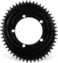 Garbaruk koronka ovalna Aero 110 BCD 48T czarna
