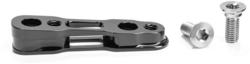 absoluteBlack adapter tył Shimano 160 FM czarny