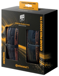 Continental zestaw opon Tour de France Limited Edition TR Aero 111 29x700 / Grand Prix 5000 S 30x700