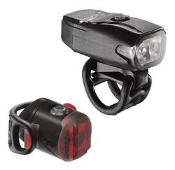 Lezyne zestaw lampek KTV Drive USB 200 + Femto Drive USB 5 czarna